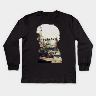 Sherlock Holmes · BBC tv show sherlock - Belivene in Sherlock Kids Long Sleeve T-Shirt